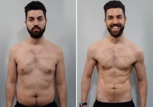 body transformation male